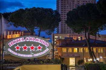 Hotel Front - Evening or Night